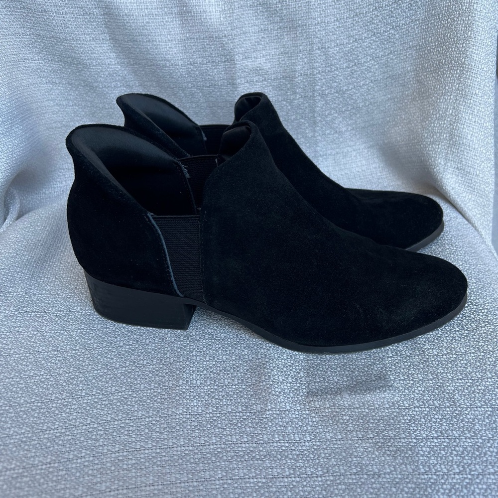 Black Suede Ankle Boots